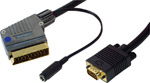 Unbranded Scart to VGA SyncBlaster Cable ( 1.5M SCART-VGA