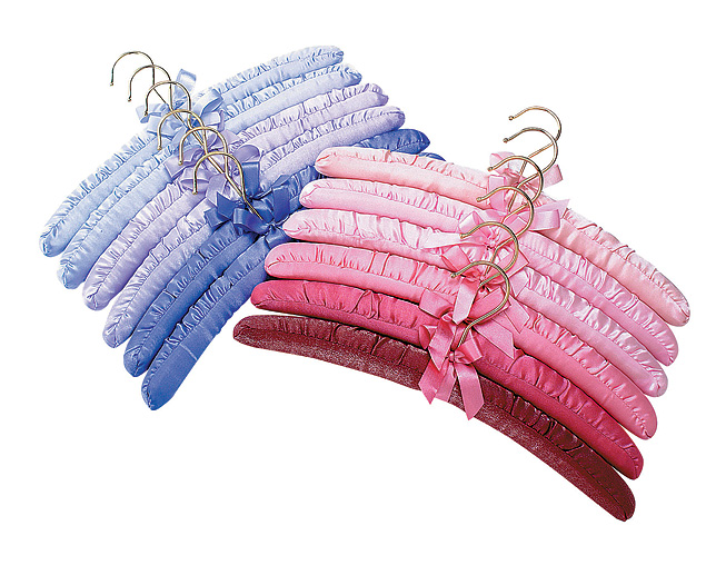 Unbranded Scented Coat Hangers - Rose