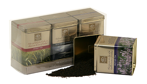 For tea lovers  this makes the perfect gift. Set of 3 tea caddys by the Edinburgh Tea and Coffee