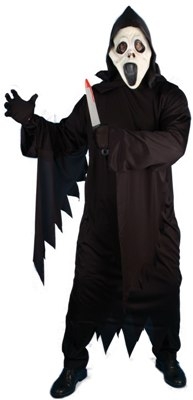 Fancy Dress Costumes - Screamer Gown And Mask