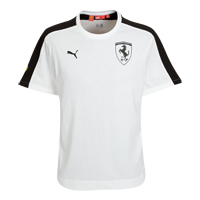 Unbranded Scuderia Ferrari Graphic T-Shirt - White/Black.