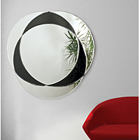 Unbranded SE2755 - Modern Circular Decorative Mirror