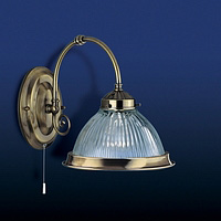 Unbranded SE9341 1 - Antique Brass Wall Light