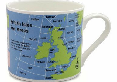 Unbranded Sea Areas of the British Isles Large Mug 4031CX