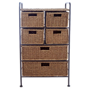 Seagrass Six Drawer Chest