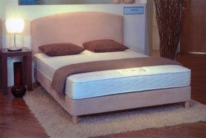 Sealy- Melody- 4FT 6" Micro-Suede Bed