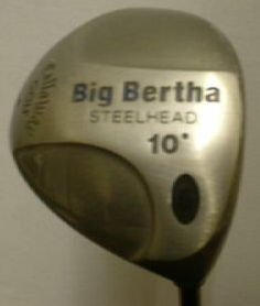Unbranded Second Hand Callaway Big Bertha Steelhead 10anddeg; Driver (Used 4 U)