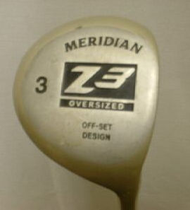 Unbranded Second Hand Meridian Z3 Oversized 3 Wood (Used 4 U)