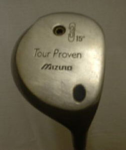 Unbranded Second Hand Mizuno Tour Proven 3 Wood 15anddeg; (Used 4 U)