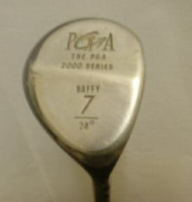 Unbranded Second Hand PGA 2000 Series Baffy 7 24? (Used 4 U) R/H