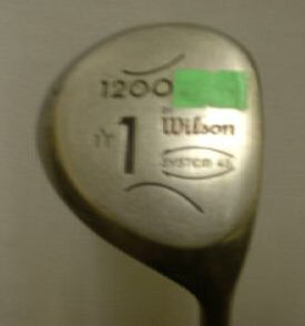 Unbranded Second Hand Wilson 1200 System 45 11? Driver (Used 4 U) R/H