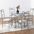 Seconique Arianna circular dining set furniture