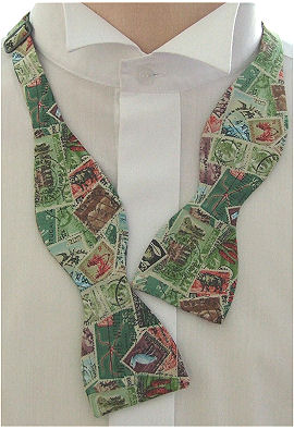 Unbranded Self-Tie Stamps Bow Tie