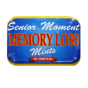 Unbranded Senior Moments Memory Loss Mints