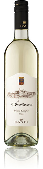 Unbranded Serena Pinot Grigio 2009 Banfi