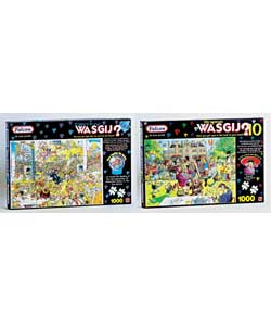 Set of 2 Wasgij 1000 Piece Jigsaws
