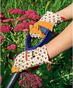 Unbranded Set Of 3 Ladies Gardening Gloves