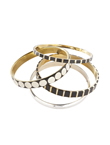 Unbranded Set of 4 metal bangles