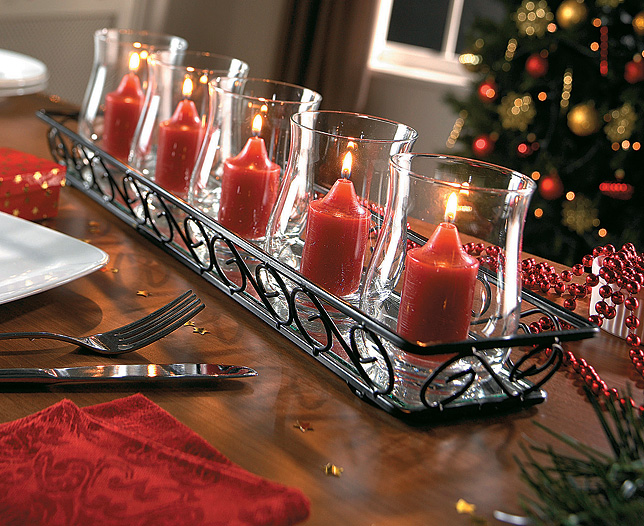 Unbranded Set of 5 Hurricane Candle Holders (Half Price Offer)