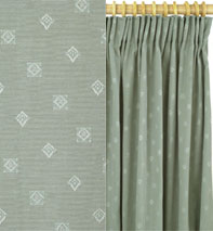 `SEVILLE` FULLY LINED CURTAINS (GREEN)<br>&l