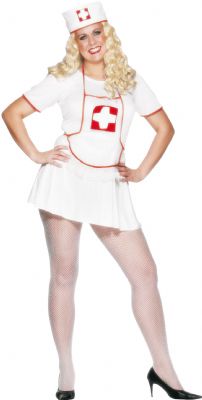 This Sexy Nurse Costume is perfect for any Doctors and Nurses event or party Will Fit Dress Size