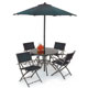 Unbranded Seychelles 90cm Table and 4 Chairs Set