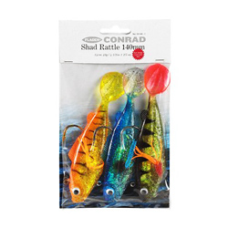 Unbranded Shad Rattle - Orange   Blue   Mackerel - 100mm