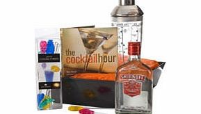 The perfect cocktail kit for your party for any big occasion! With a cocktail shaker, novelty fruit stirrers and a bottle of Smirnoff vodkayou have everything you need toget going. Complete with a how to book, you will be taught how to make a range