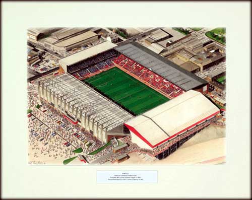Unbranded Sheffield United - Stadium Print