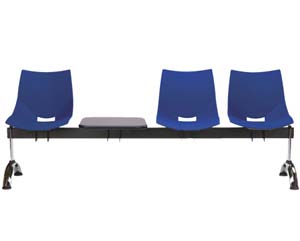 Unbranded Shell 3 beam seating and table