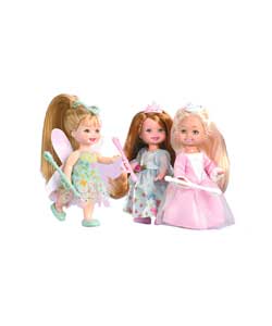 Shelly; doll plays the princess in each of 3 class