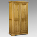 Sheraton Pine 2 door wardrobe furniture