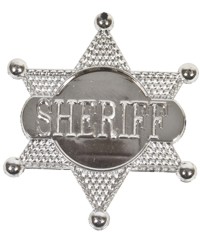 Unbranded Sheriff Badge - Plastic