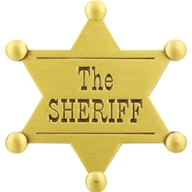 Unbranded SHERIFF BADGE