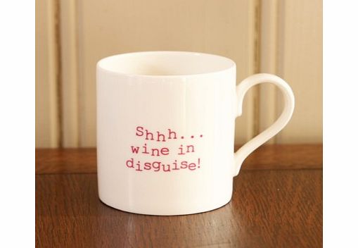 Unbranded Shhh...Wine In Disguise Mug 5116