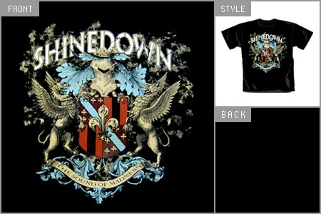 Unbranded Shinedown (Regal) T-shirt wea_89834blkts