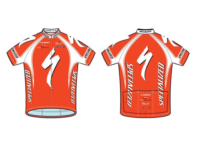 Look like a pro in the same style of jersey that Liam Killeen and the rest of the Specialized