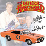 We are delighted to announce this signed version of the distinctive orange `General Lee` from the