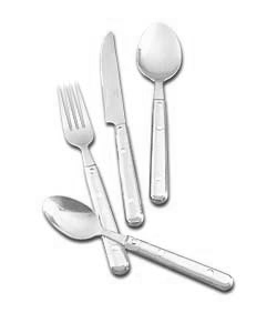 Silver Effect Handle Cutlery Set