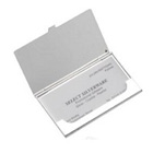 Unbranded Silverplated Business Card Case