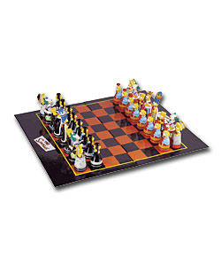 Simpsons Chess Set