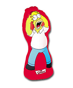 Simpsons Inflatable Talking Bop Bag - Height 130cm