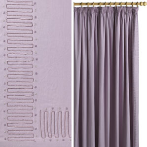 Singapore Curtains- Lilac- W168cm x D137cm