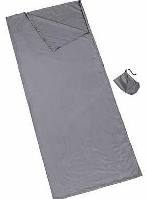This brilliant envelope single Sleeping Bag Liner is a perfect addition to your sleeping bag when your looking for an extra bit of comfort and warmth. This great liner is easy to keep clean with an easy wash function. Polyester outer. Anti-allergy. M