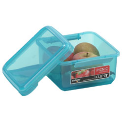 Completely air and water tight to keep food fresher for longer Freezer, microwave and dishwasher saf
