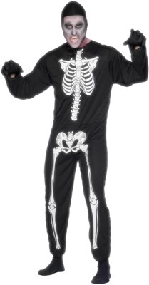Skeleton Costume Jumpsuit