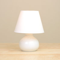 Skittle Touch Lamp White