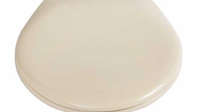 Unbranded Slow Close Easy Clean Toilet Seat - Cream