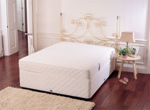 The Slumberland Ivory Seal has many luxurious feat