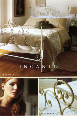 Slumberland- Raccolta Incanto- 4FT 6" Double Metal Bedstead